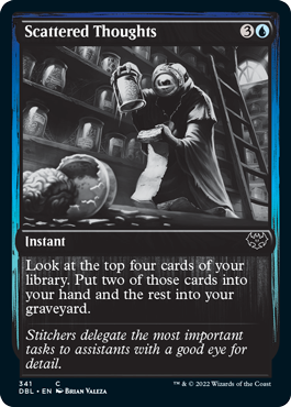 Scattered Thoughts [Innistrad: Double Feature] | Card Citadel