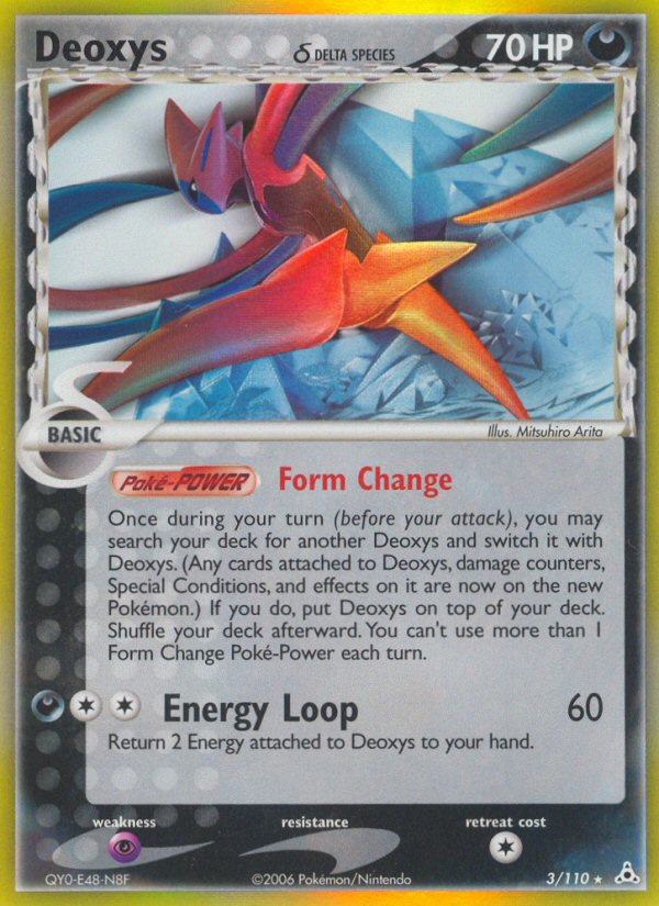 Deoxys (3/110) (Delta Species) [EX: Holon Phantoms] | Card Citadel