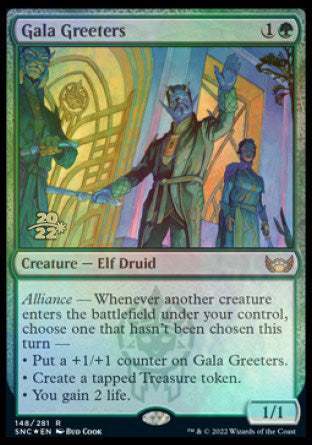 Gala Greeters [Streets of New Capenna Prerelease Promos] | Card Citadel