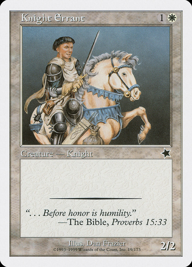 Knight Errant [Starter 1999] | Card Citadel