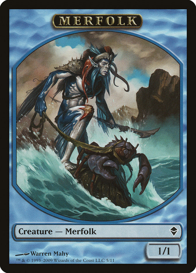 Merfolk [Zendikar Tokens] | Card Citadel