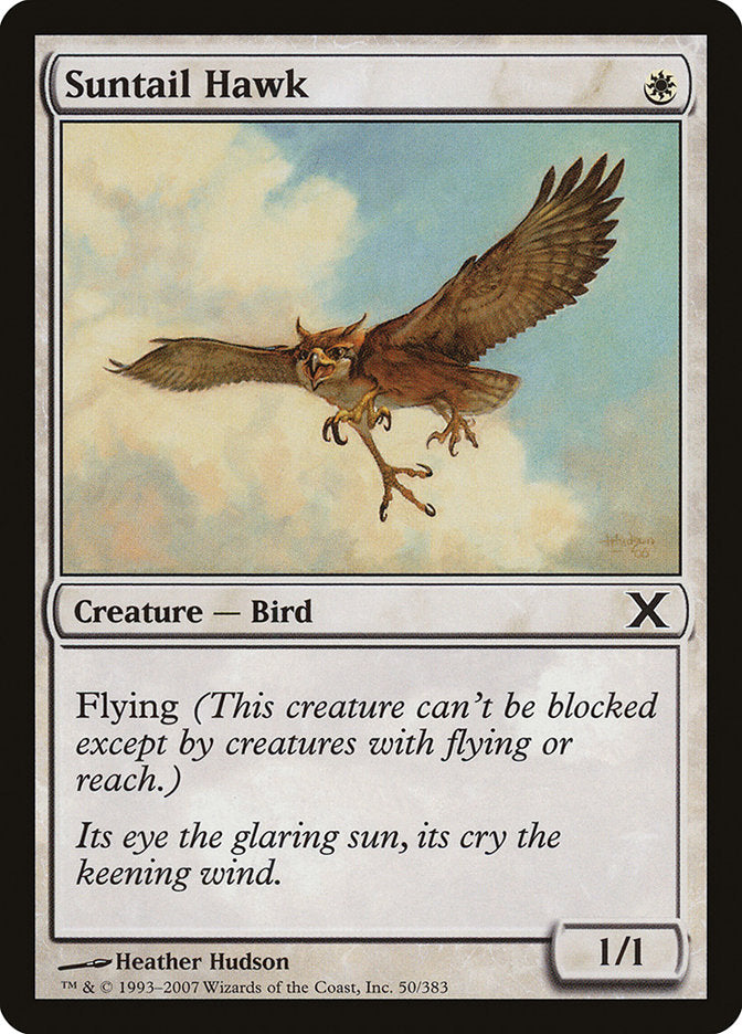 Suntail Hawk [Tenth Edition] | Card Citadel