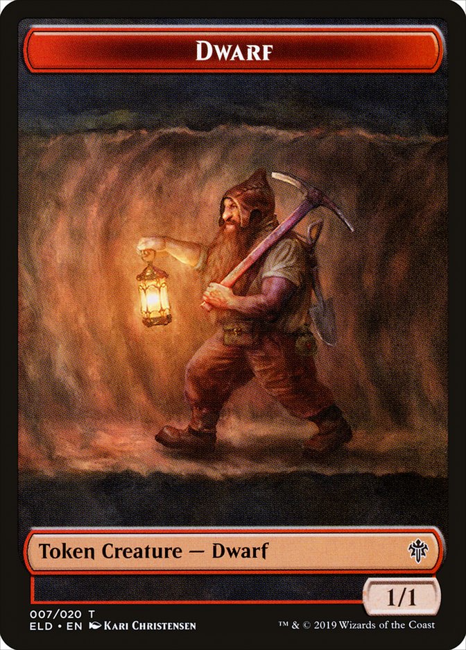 Dwarf [Throne of Eldraine Tokens] | Card Citadel