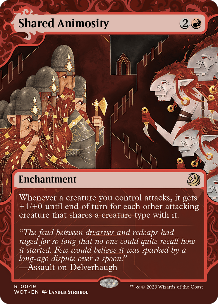 Shared Animosity [Wilds of Eldraine: Enchanting Tales] | Card Citadel