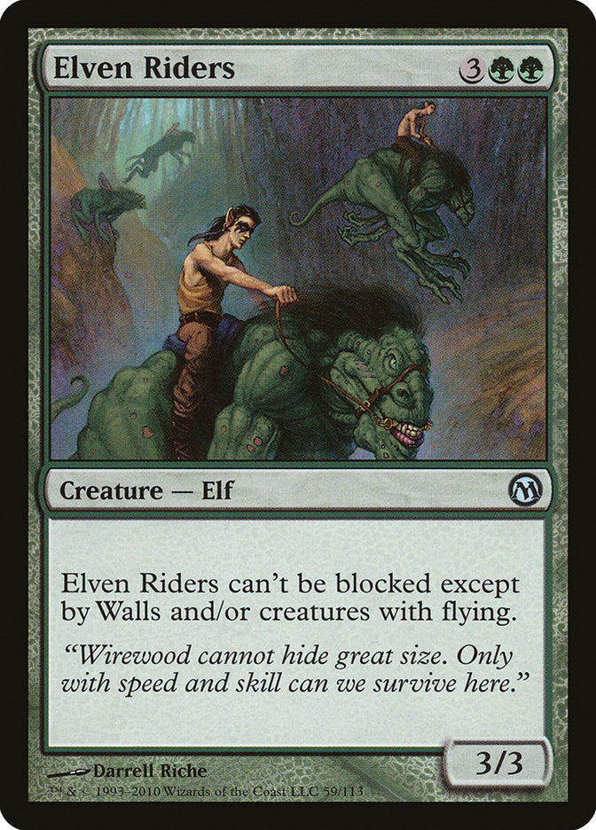 Elven Riders [Duels of the Planeswalkers] | Card Citadel