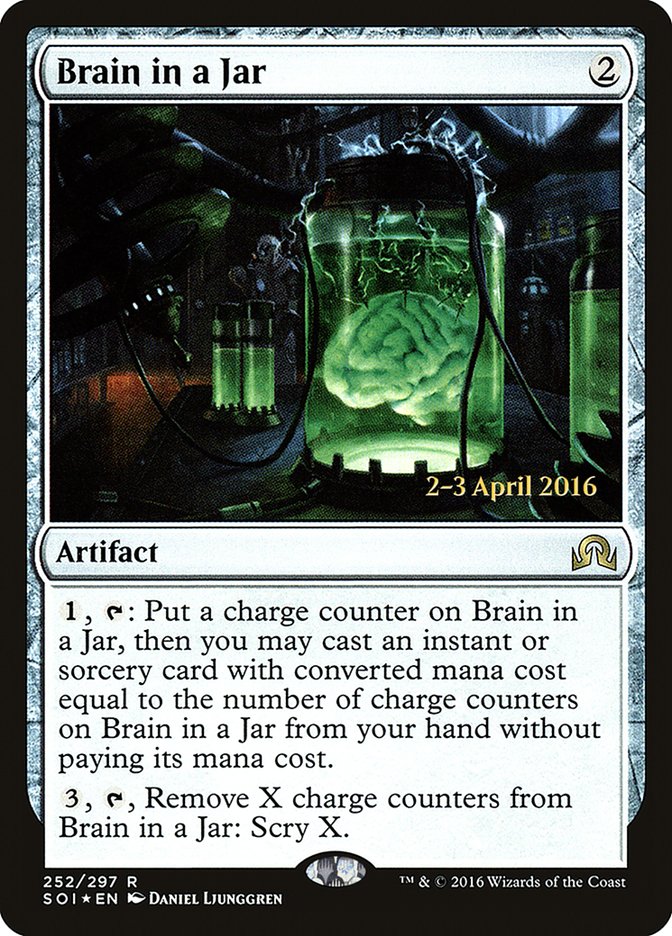 Brain in a Jar [Shadows over Innistrad Promos] | Card Citadel