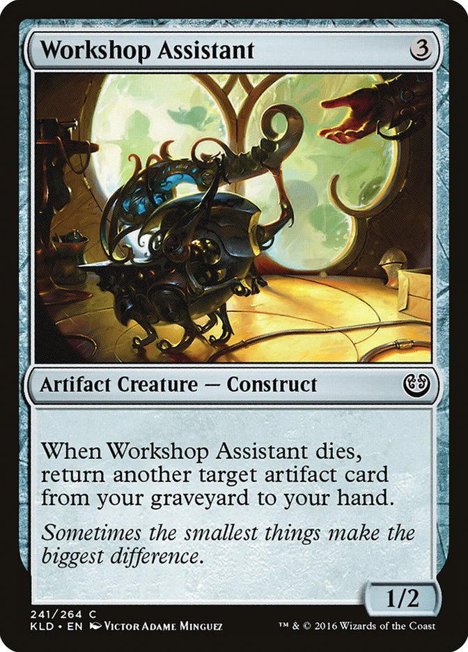 Workshop Assistant [Kaladesh] | Card Citadel