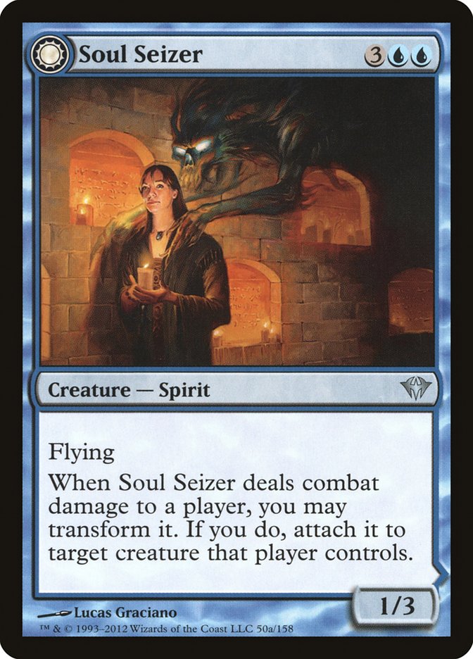 Soul Seizer // Ghastly Haunting [Dark Ascension] | Card Citadel