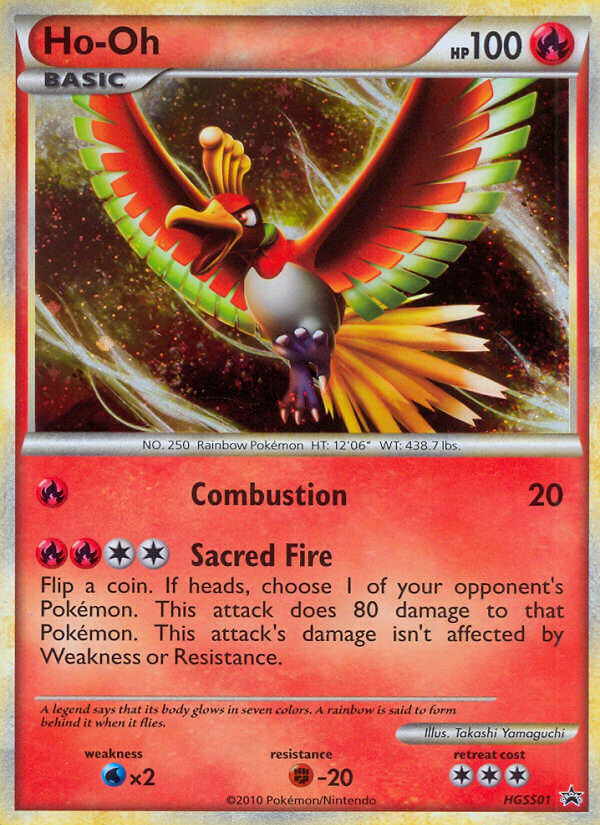 Ho-Oh (HGSS01) [HeartGold & SoulSilver: Black Star Promos] | Card Citadel