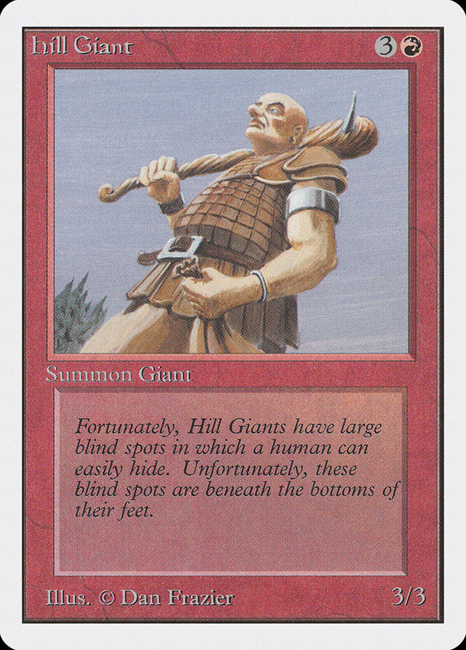 Hill Giant [Unlimited Edition] | Card Citadel
