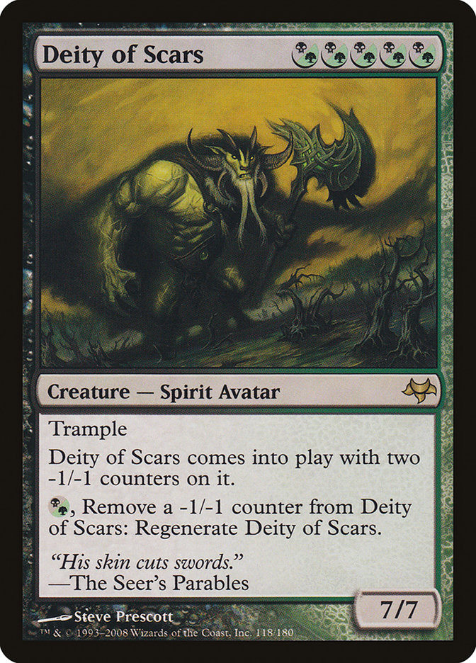 Deity of Scars [Eventide] | Card Citadel