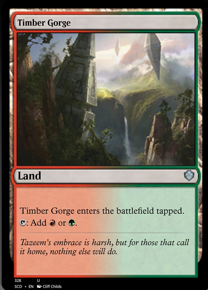 Timber Gorge [Starter Commander Decks] | Card Citadel