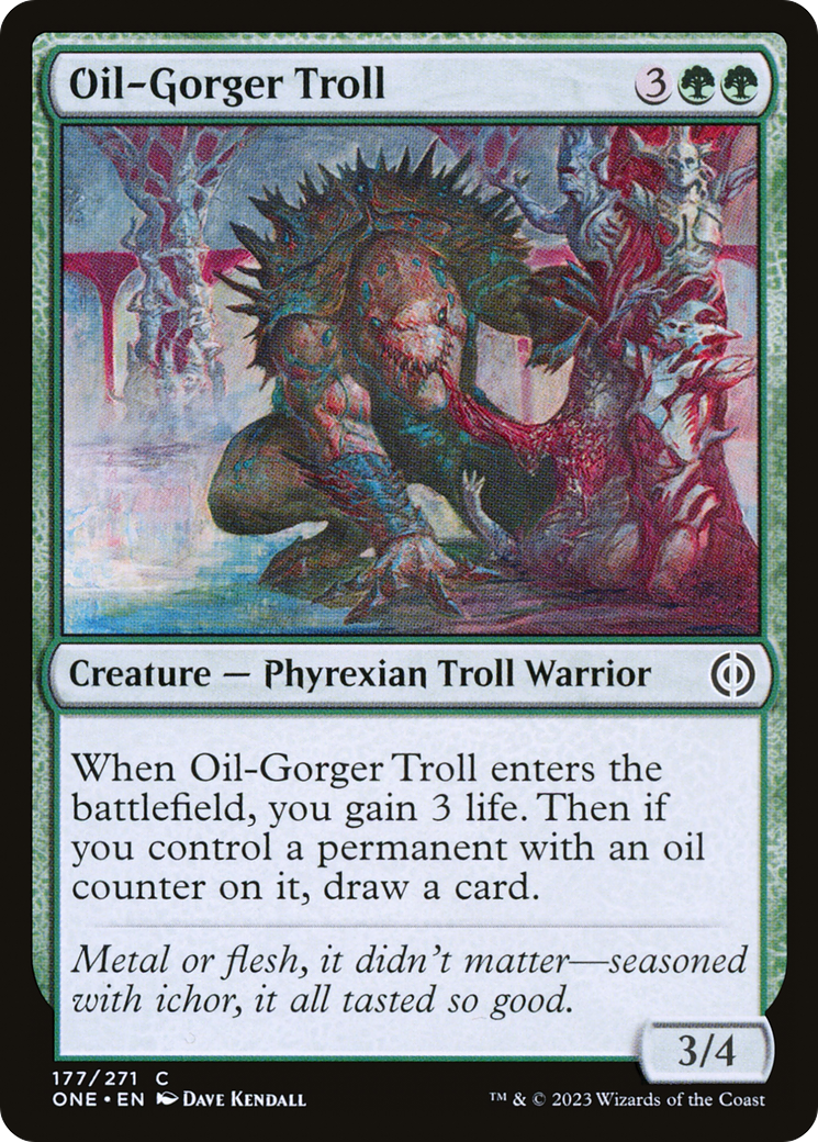 Oil-Gorger Troll [Phyrexia: All Will Be One] | Card Citadel