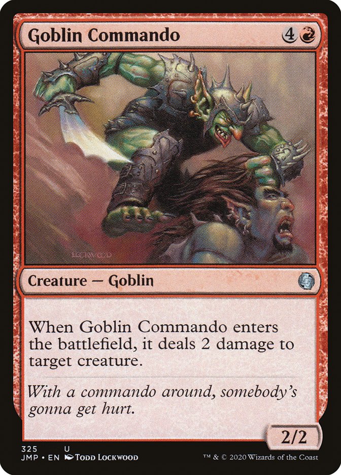 Goblin Commando [Jumpstart] | Card Citadel