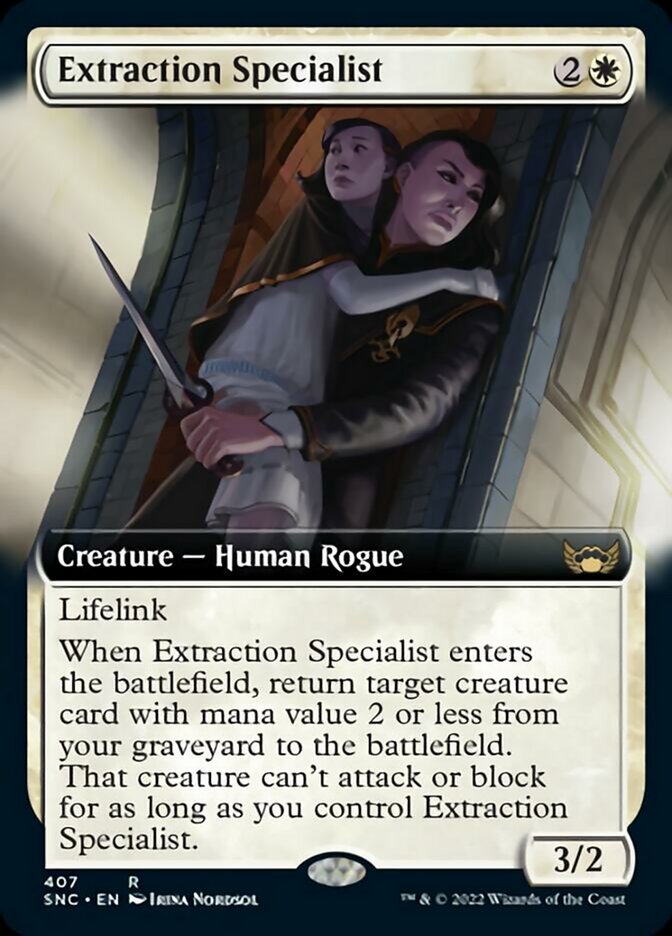 Extraction Specialist (Extended Art) [Streets of New Capenna] | Card Citadel