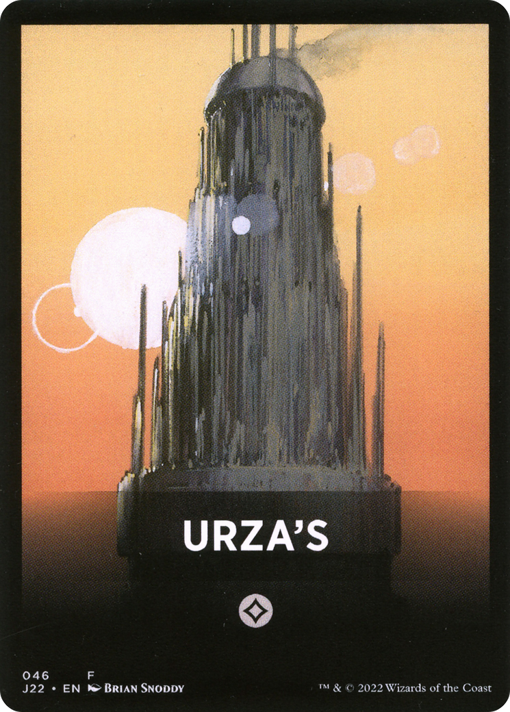 Urza's Theme Card [Jumpstart 2022 Front Cards] | Card Citadel