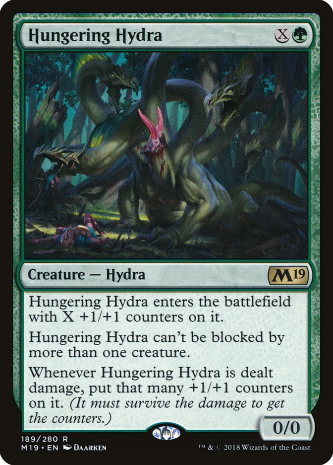 Hungering Hydra [Core Set 2019] | Card Citadel