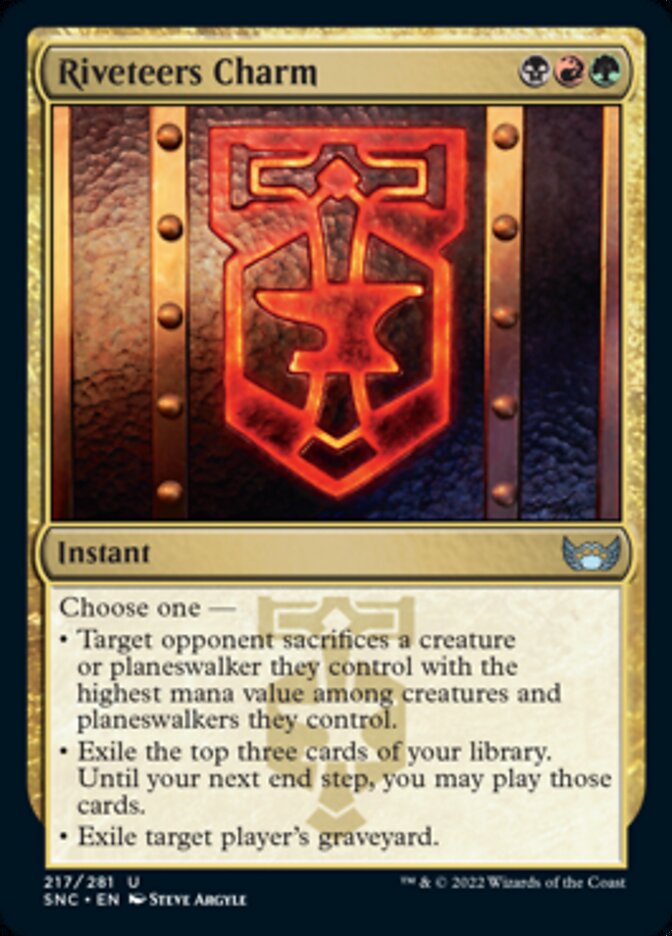 Riveteers Charm [Streets of New Capenna] | Card Citadel