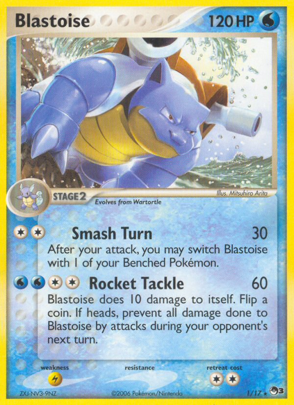 Blastoise (1/17) [POP Series 3] | Card Citadel