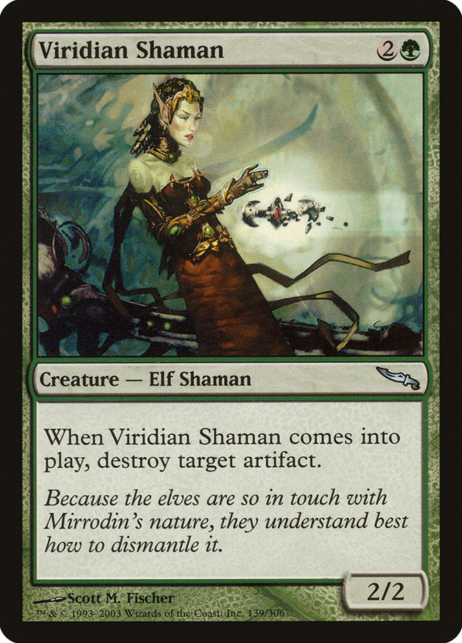 Viridian Shaman [Mirrodin] | Card Citadel