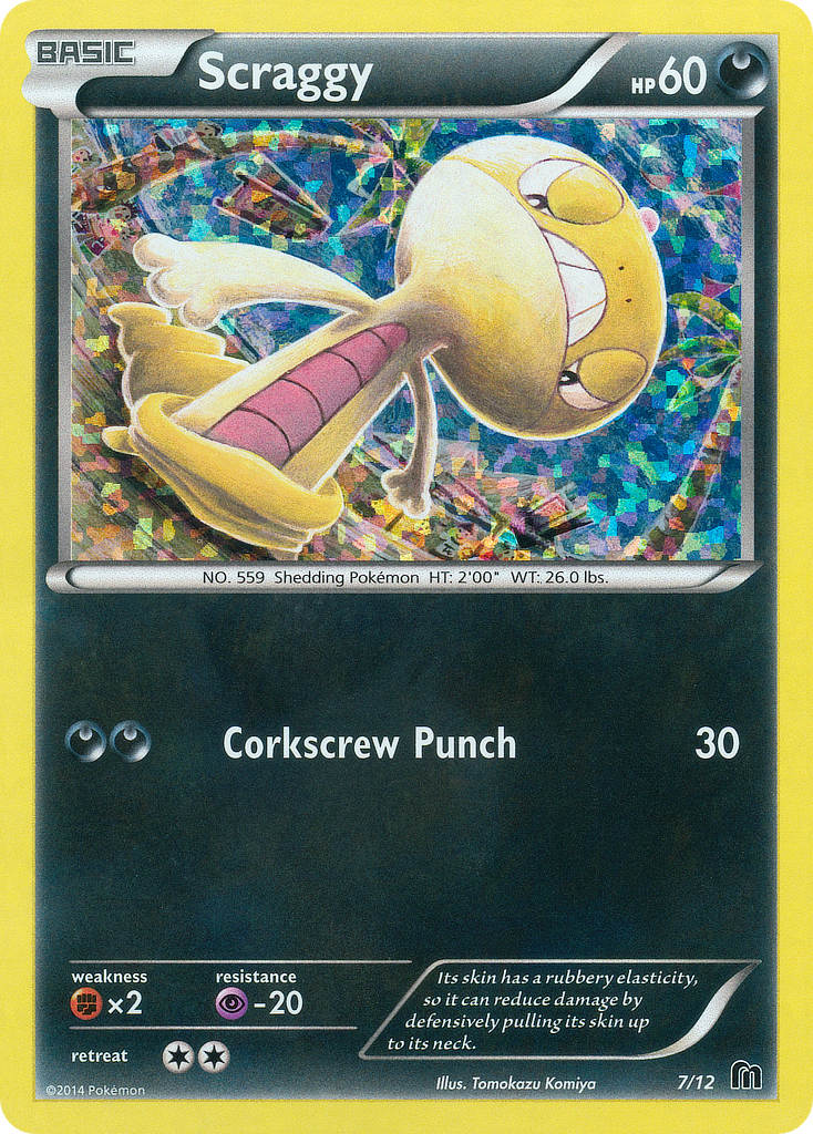 Scraggy (7/12) [McDonald's Promos: 2016 Collection] | Card Citadel