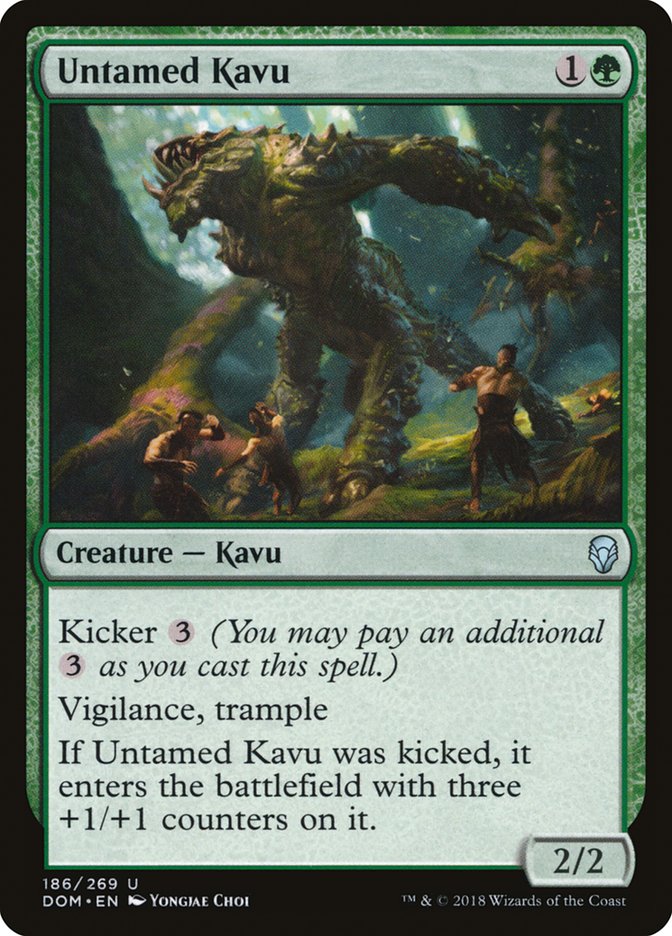 Untamed Kavu [Dominaria] | Card Citadel