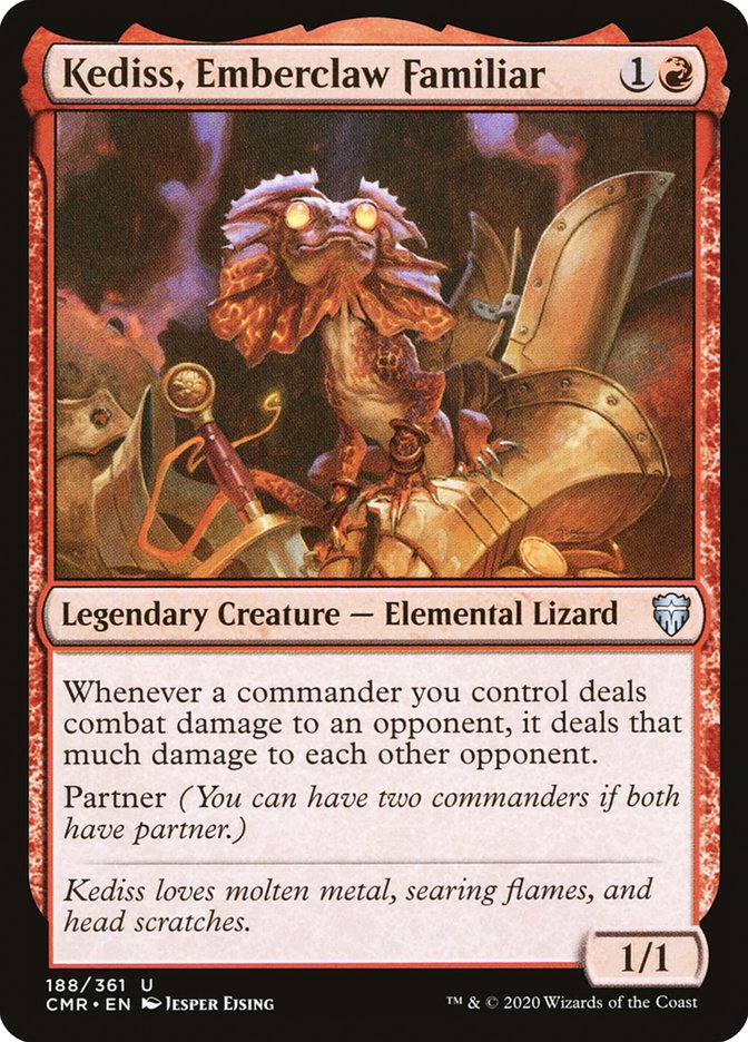 Kediss, Emberclaw Familiar [Commander Legends] | Card Citadel