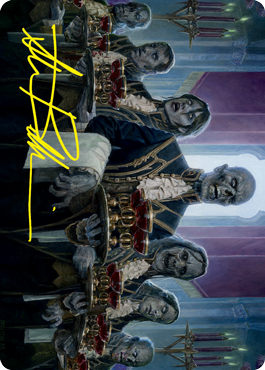 Dying to Serve Art Card (Gold-Stamped Signature) [Innistrad: Crimson Vow Art Series] | Card Citadel