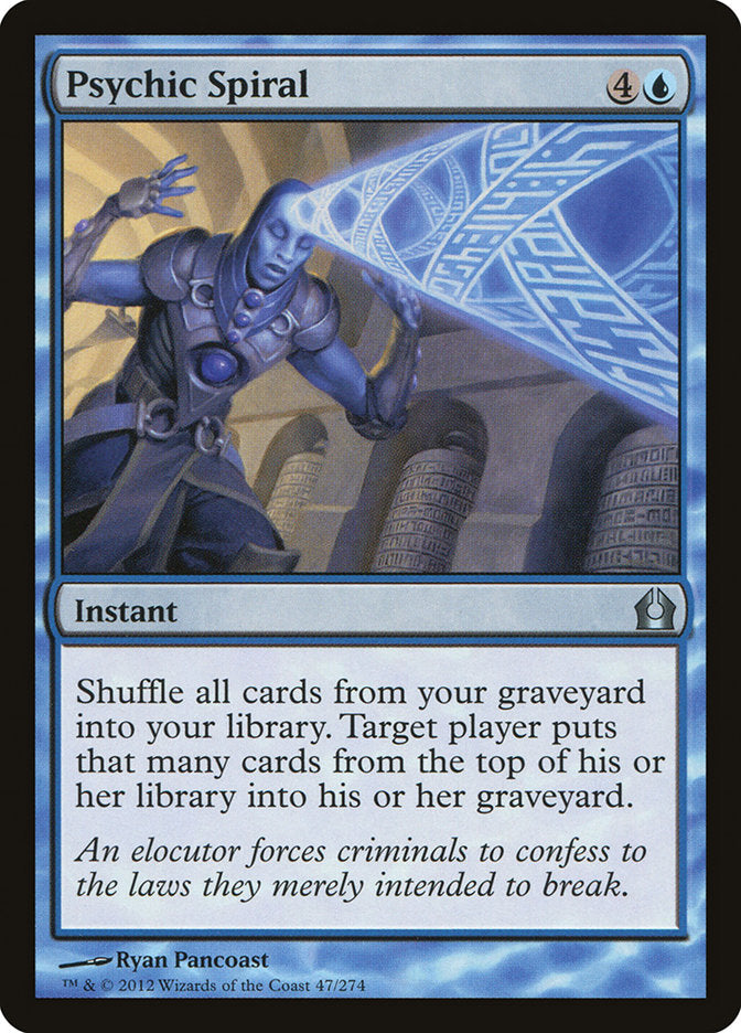 Psychic Spiral [Return to Ravnica] | Card Citadel