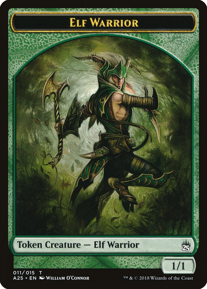 Elf Warrior [Masters 25 Tokens] | Card Citadel