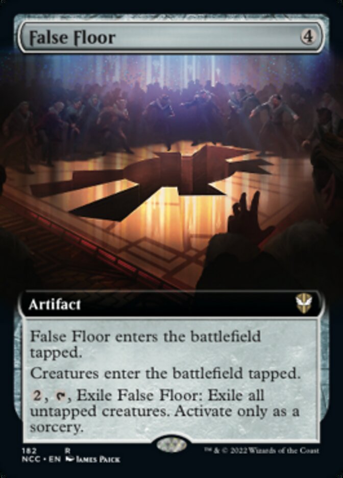 False Floor (Extended Art) [Streets of New Capenna Commander] | Card Citadel