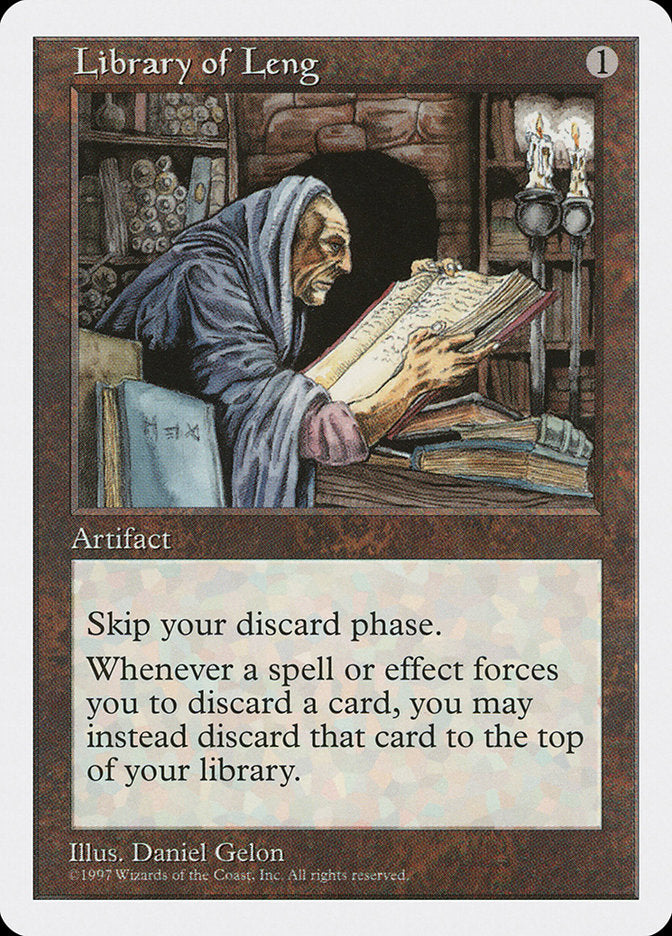 Library of Leng [Fifth Edition] | Card Citadel