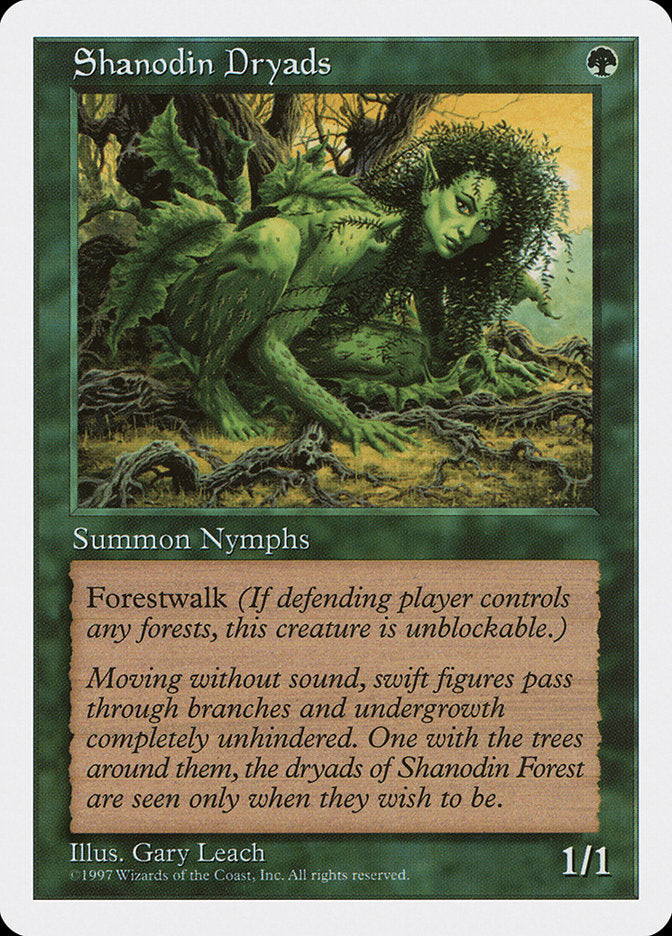 Shanodin Dryads [Fifth Edition] | Card Citadel