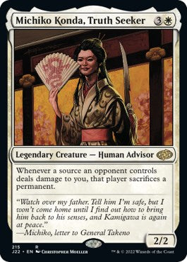 Michiko Konda, Truth Seeker [Jumpstart 2022] | Card Citadel