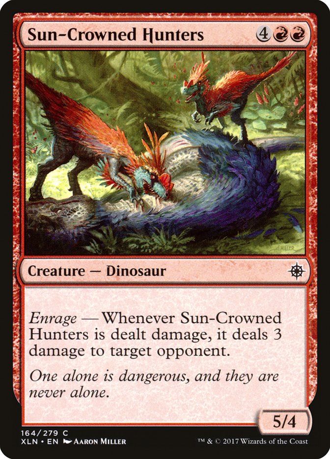 Sun-Crowned Hunters [Ixalan] | Card Citadel