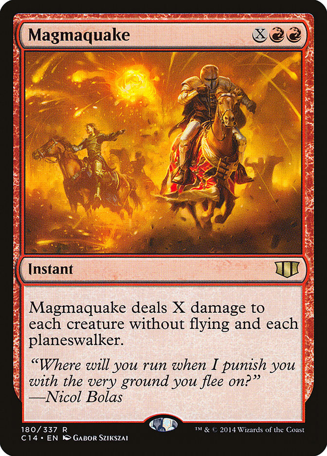 Magmaquake [Commander 2014] | Card Citadel