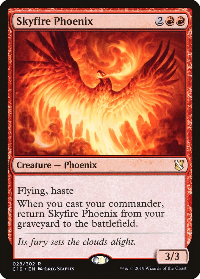 Skyfire Phoenix [Commander 2019] | Card Citadel