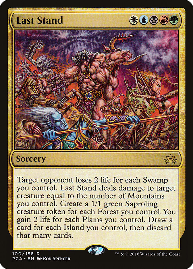 Last Stand [Planechase Anthology] | Card Citadel