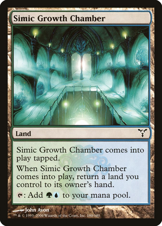 Simic Growth Chamber [Dissension] | Card Citadel