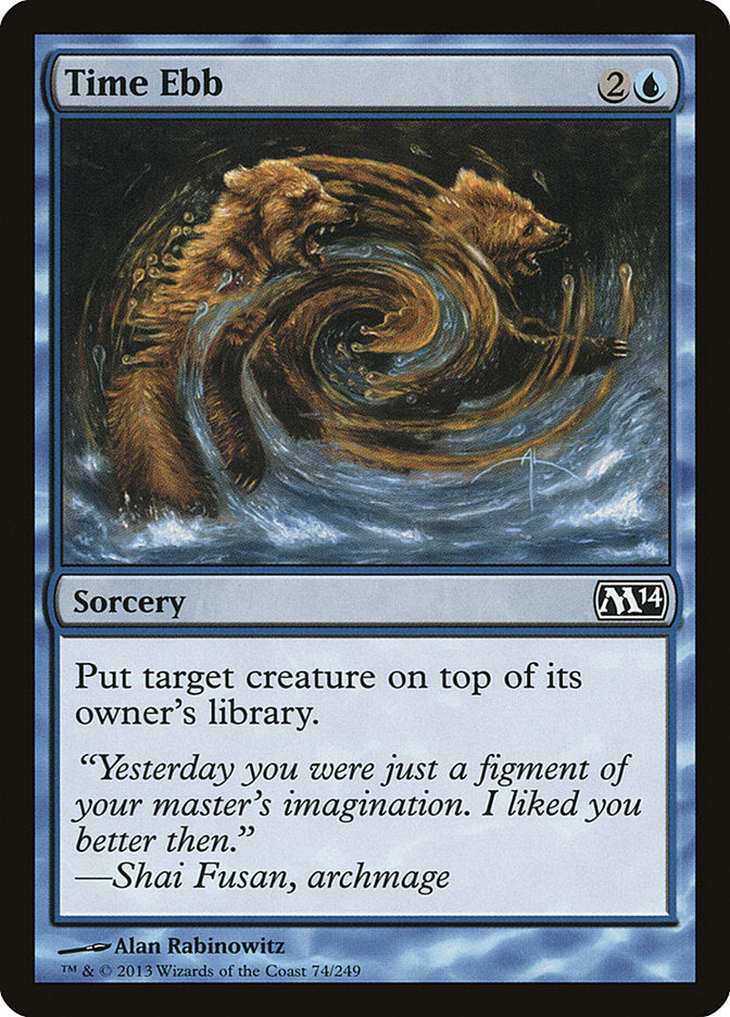 Time Ebb [Magic 2014] | Card Citadel