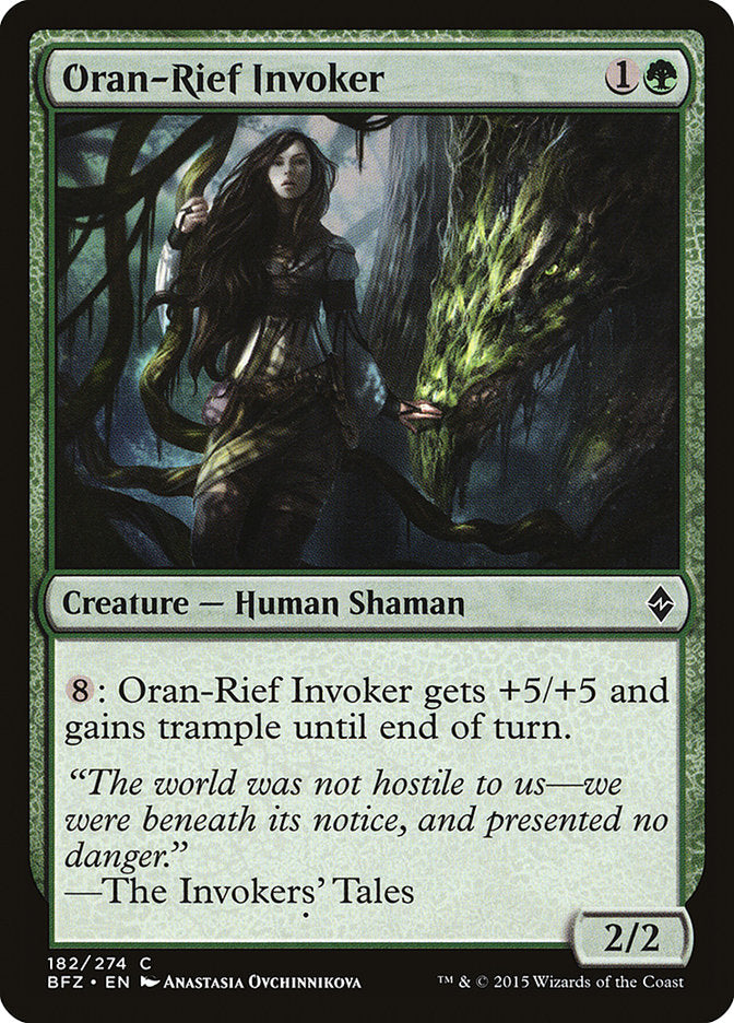 Oran-Rief Invoker [Battle for Zendikar] | Card Citadel