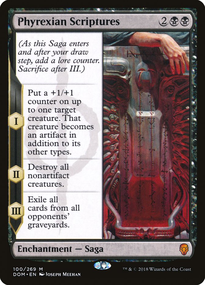 Phyrexian Scriptures [Dominaria] | Card Citadel