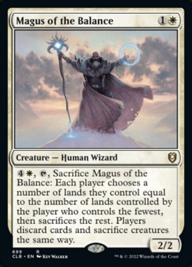 Magus of the Balance [Commander Legends: Battle for Baldur's Gate] | Card Citadel