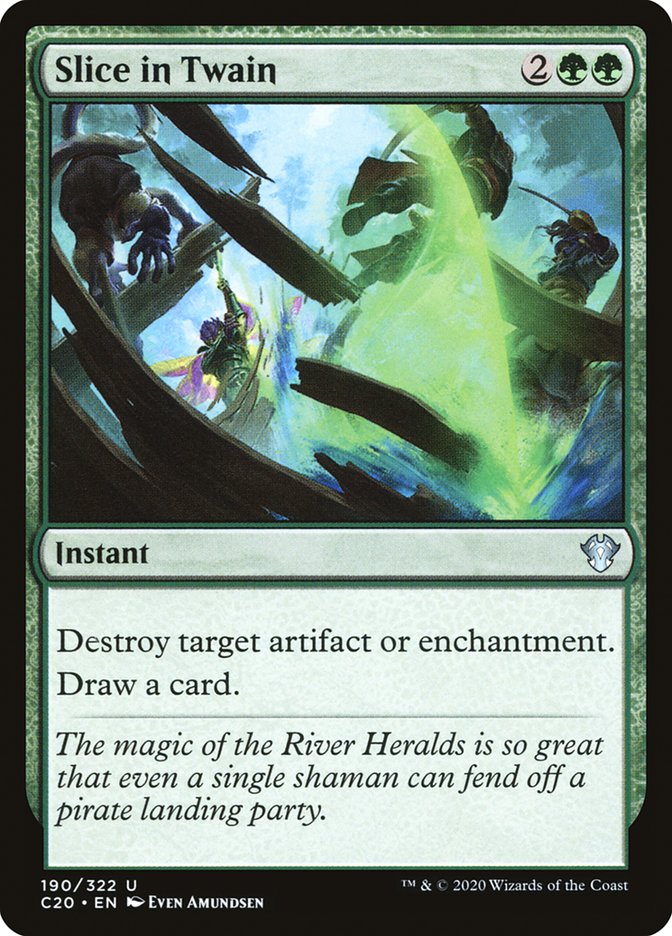 Slice in Twain [Commander 2020] | Card Citadel