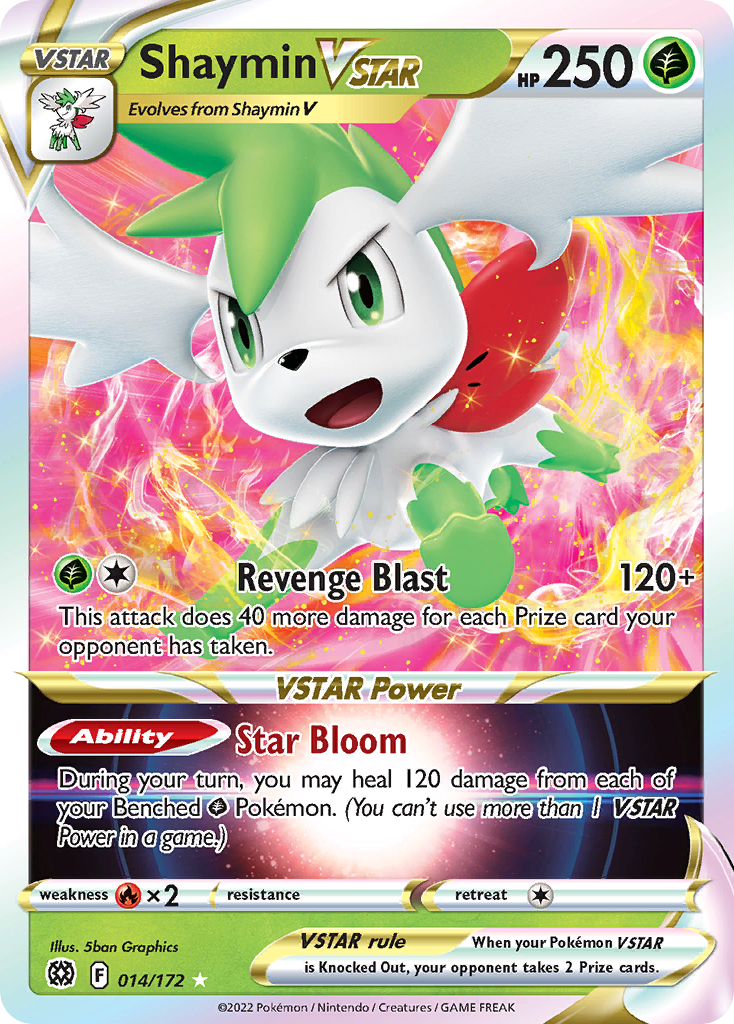 Shaymin VSTAR (014/172) (Jumbo Card) [Sword & Shield: Brilliant Stars] | Card Citadel