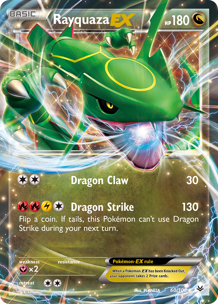 Rayquaza EX (60/108) [XY: Roaring Skies] | Card Citadel