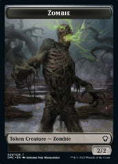 Phyrexian // Zombie Double-sided Token [Dominaria United Tokens] | Card Citadel