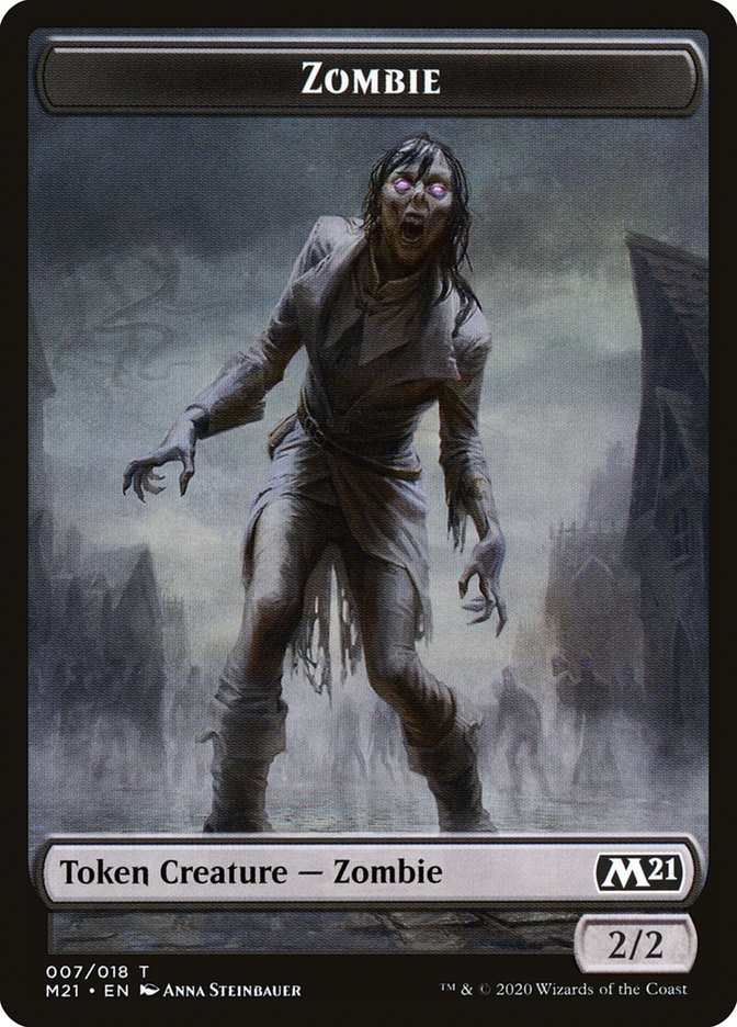 Zombie Token [Core Set 2021] | Card Citadel