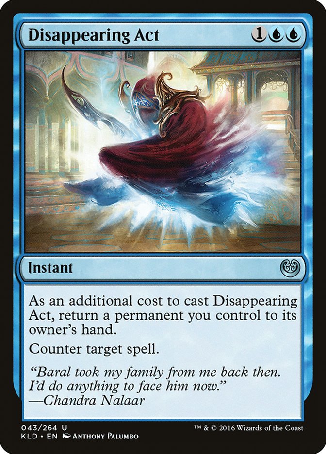 Disappearing Act [Kaladesh] | Card Citadel