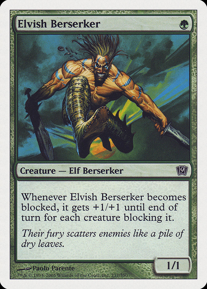 Elvish Berserker [Ninth Edition] | Card Citadel